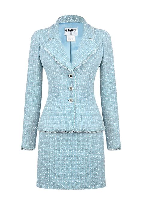 chanel dress two pieces|Chanel tweed suit price.